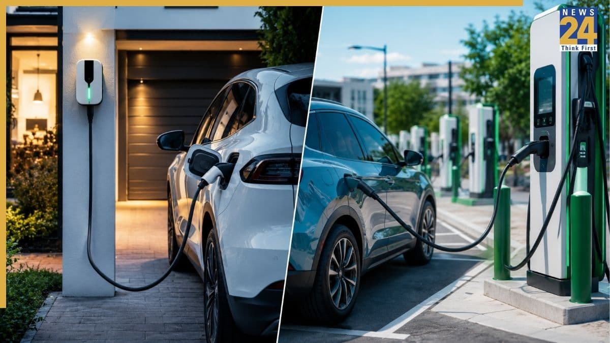 EV Charging Tips: इलेक्ट्रिक गाड़ी को चार्जिंग स्टेशन पर चार्ज करना सस्ता पड़ता है या घर पर?
