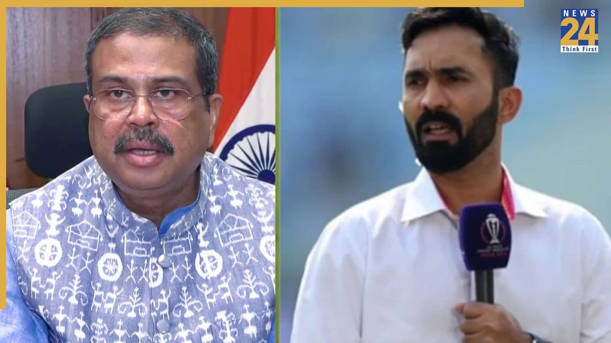 धर्मेंद्र प्रधान के इस्तीफे पर दिनेश कार्तिक ने तोड़ी चुप्पी, जानें क्या कहा?