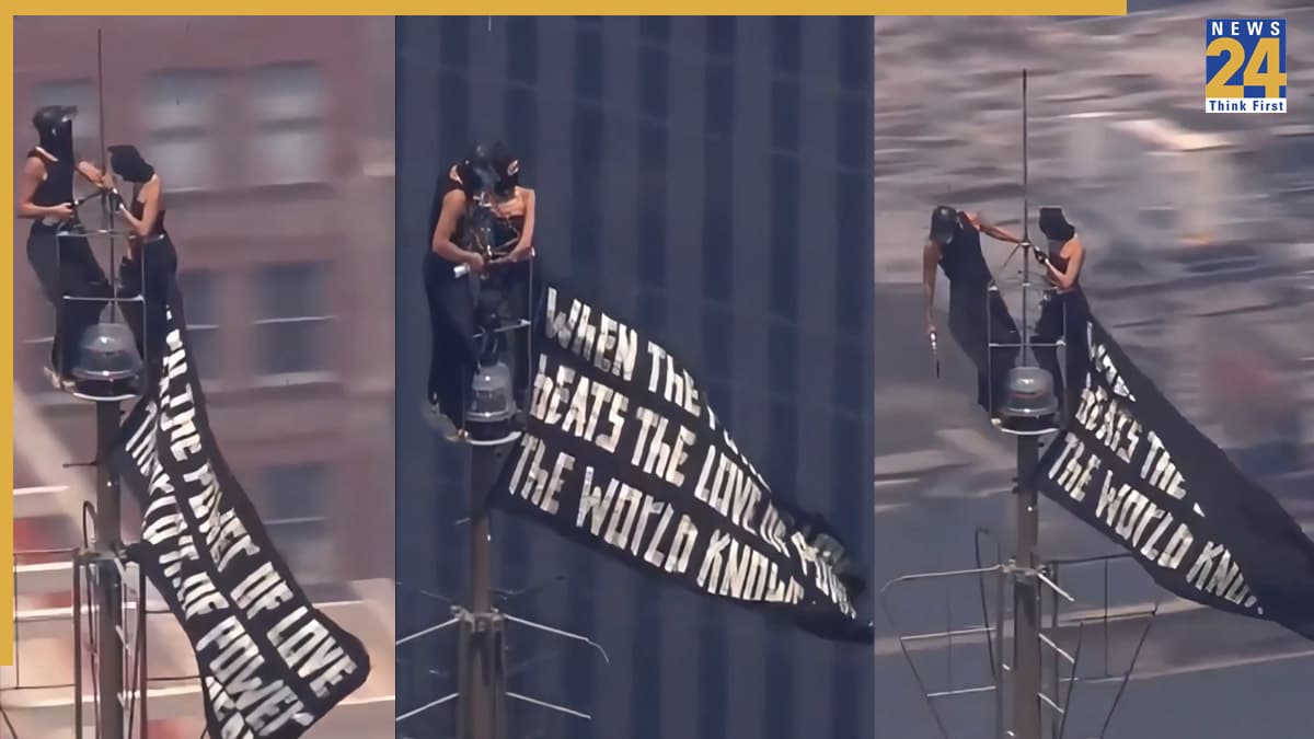 Empire State Building, Russian Couple Propose, New York Viral Video, Skywalkers Netflix,