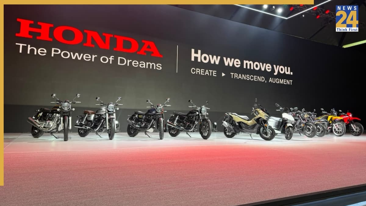 Honda का बड़ा धमाका! एक साथ पेश की 10 नई बाइक-स्कूटर, भारत का पहला E85 स्कूटर भी शामिल