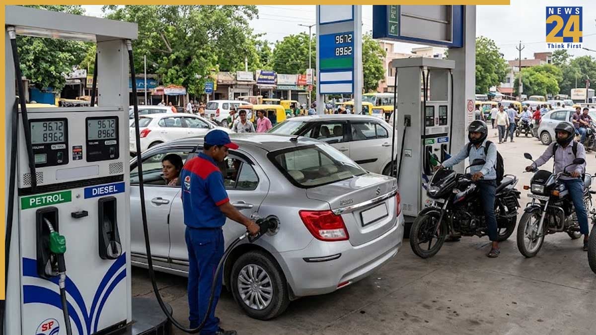 Petrol Diesel Price Today, 24 July: कच्चा तेल पहुंचा 101 डॉलर के पार, भारत में बढ़ गए पेट्रोल डीजल के दाम? चेक करें आज की नई रेट लिस्ट
