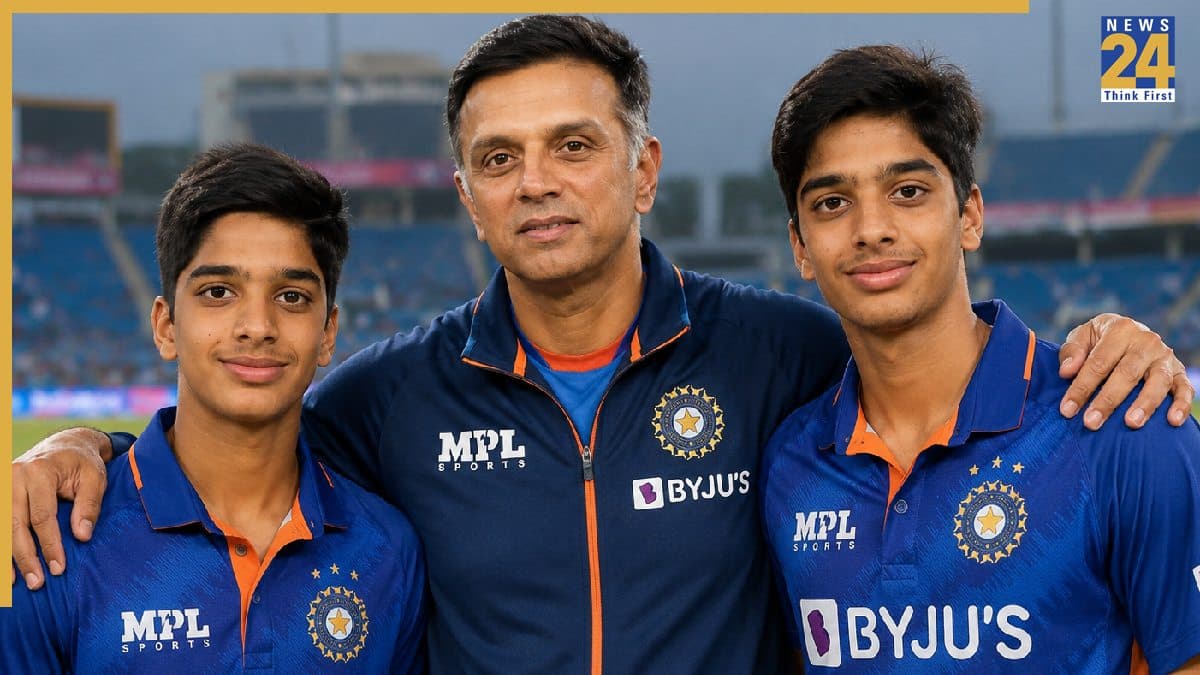 राहुल द्रविड़ के दोनों बेटे मैदान पर मचा रहे हैं तहलका, जल्द ही IPL में हो सकती है धमाकेदार एंट्री