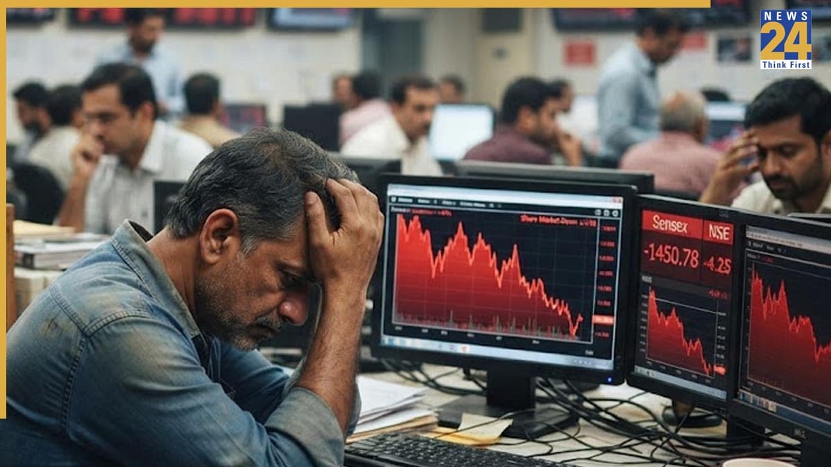 Share Market Today: सेंसेक्स 250 अंक टूटा, निफ्टी 24,200 के नीचे फिसला; जानें बाजार में आई गिरावट की 4 बड़ी वजहें