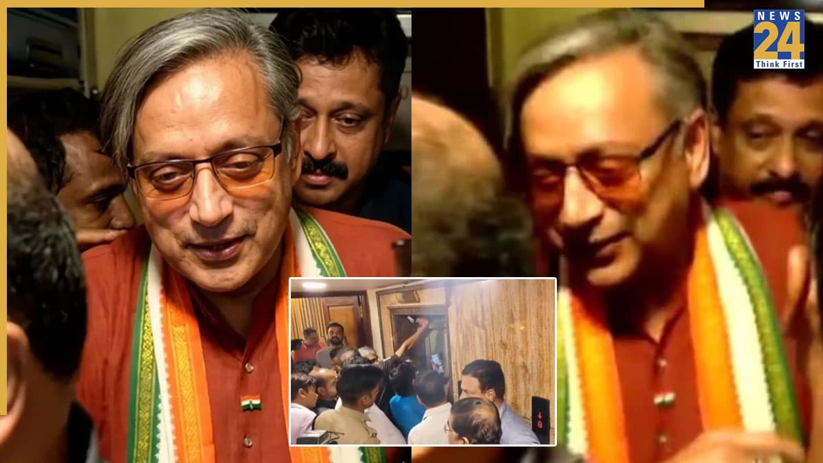 शशि थरूर के लिफ्ट में फंसने से मची खलबली, कड़ी मशक्कत से दरवाजा तोड़ निकाला बाहर, जानें क्या हुआ था?