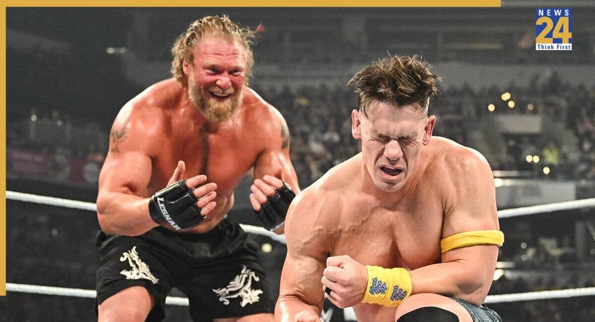 John Cena ने WWE SummerSlam 2026 से पहले Brock Lesnar की तस्वीर शेयर कर क्यों मचाया हड़कंप? जानें असली वजह