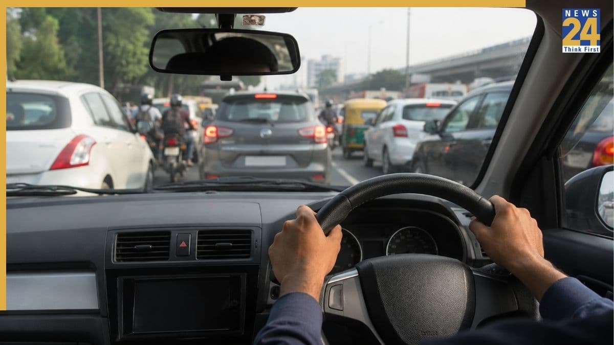 driving in traffic