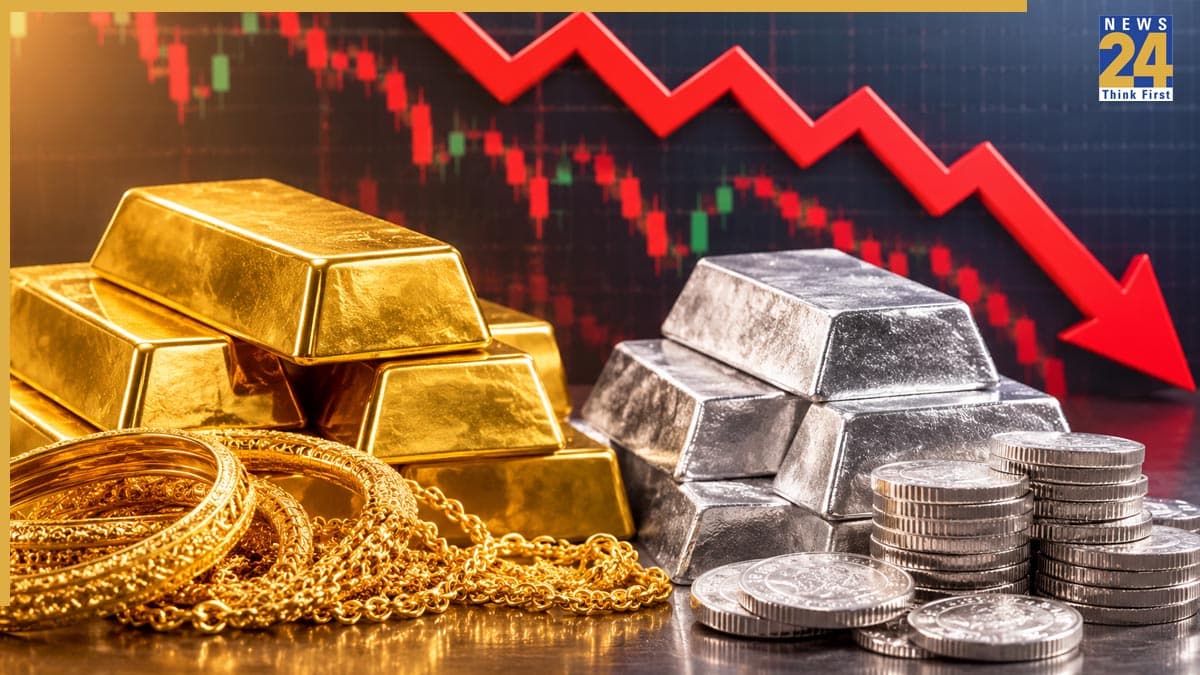 Gold Silver Price Today: सोना और चांदी दोनों के दाम गिरे! जानें आज बाजार में कितना सस्ता हुआ गोल्ड, देखें नई रेट लिस्ट