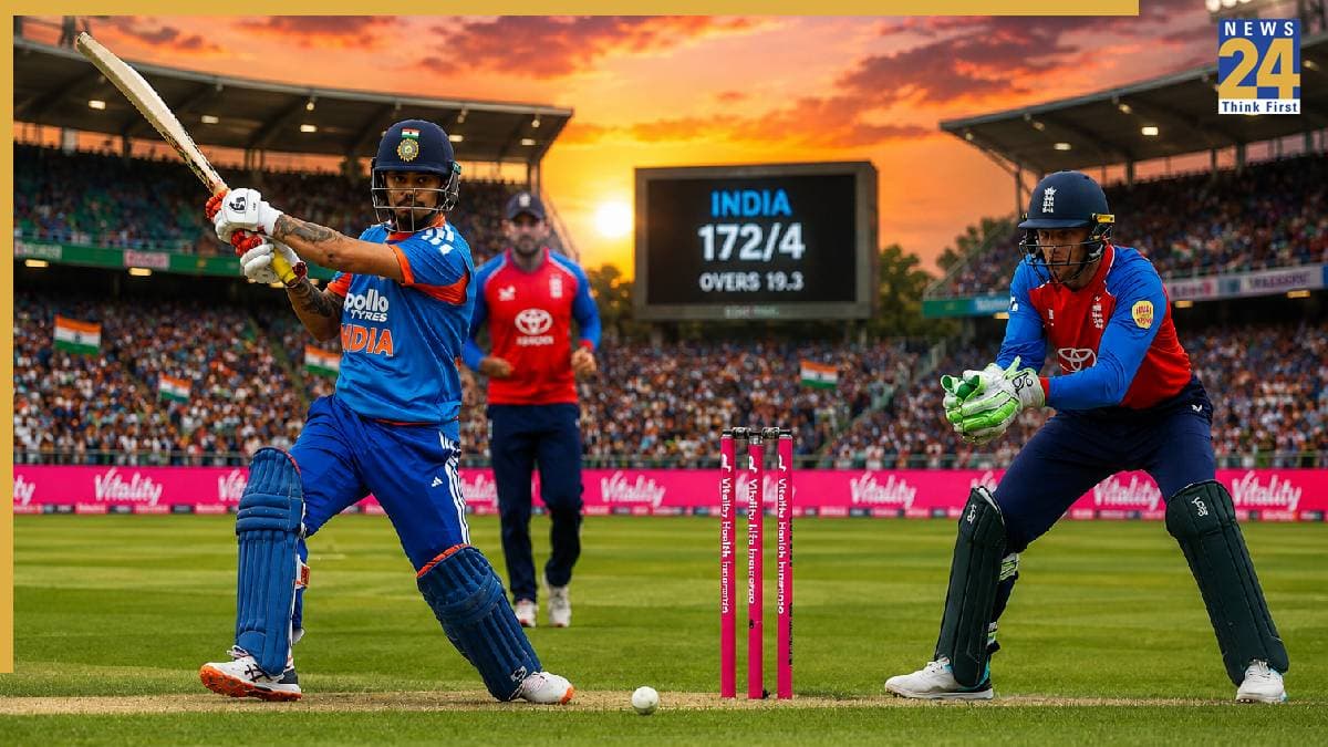 India vs England T20I (Image generated by AI)