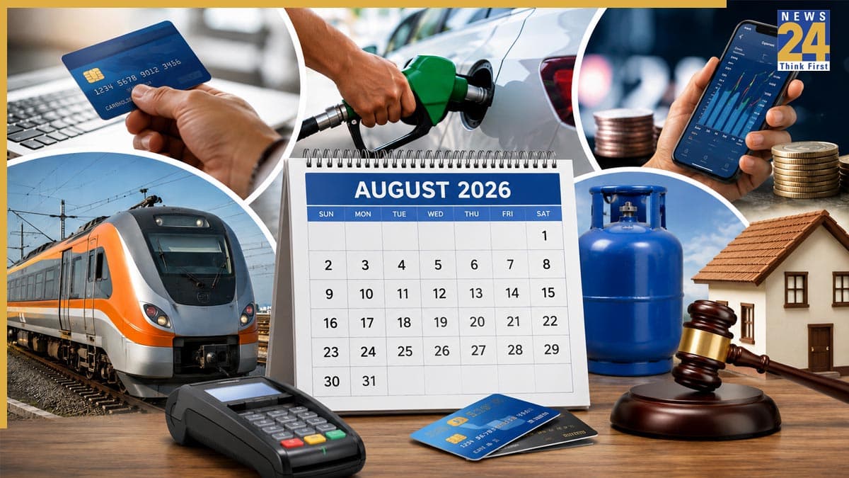 August 1 Rule Changes: रेलवे से लेकर क्रेडिट कार्ड तक! 1 अगस्त से लागू हुए ये 5 बड़े बदलाव, देखें पूरी ल‍िस्‍ट