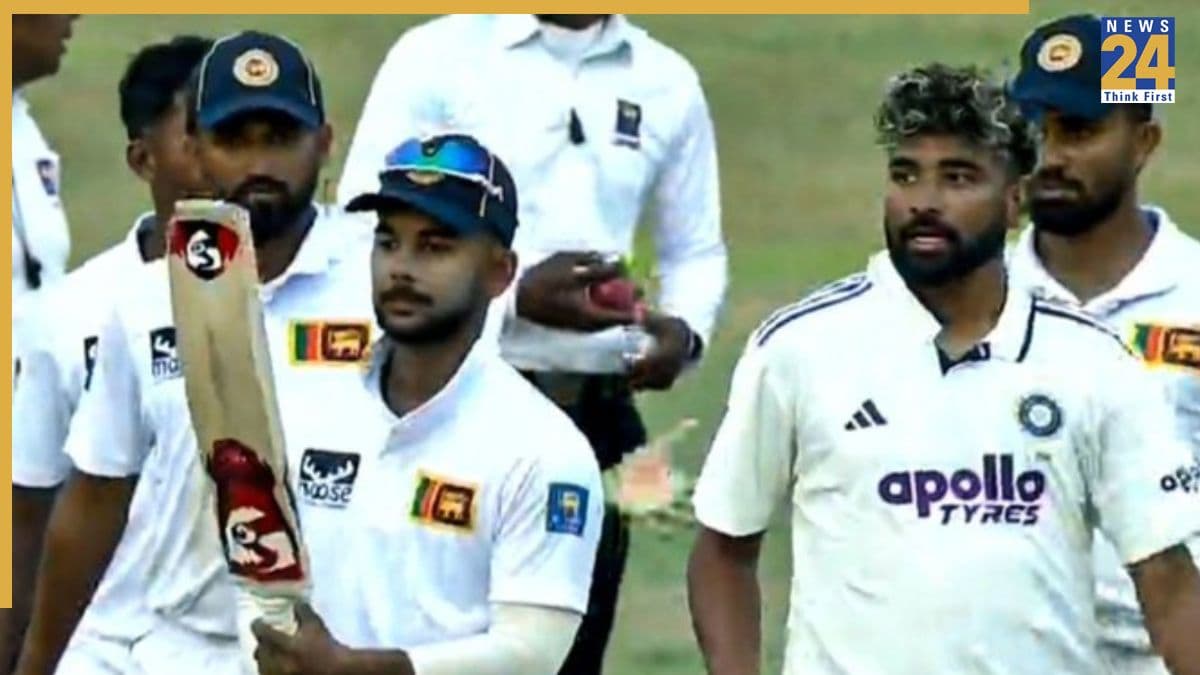 IND vs SLC11: अचानक मोहम्मद सिराज का बल्ला क्यों चेक करने लगे श्रीलंकाई खिलाड़ी? जानें वजह