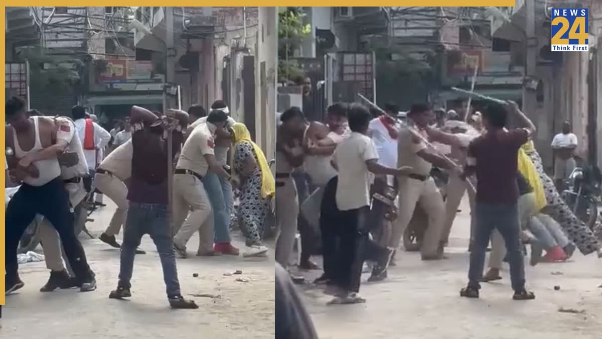 पहले आंखों में झोंका मिर्च पाउडर, फिर लाठी डंडों से की कुटाई…, दिल्ली में पुलिसवालों पर ताबड़तोड़ हमला