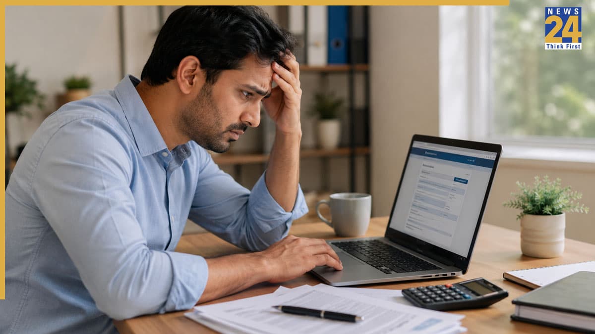 ITR Refund Status checking on laptop income tax portal