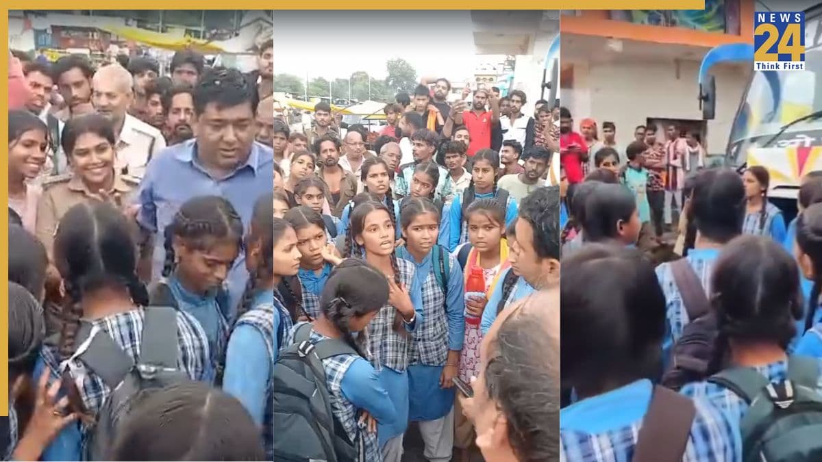 'विधायक जी, बच्चों को लूटना बंद करो…', बस किराया बढ़ा तो सड़क पर उतरीं छात्राएं, बसें रोककर मनवाई मांग