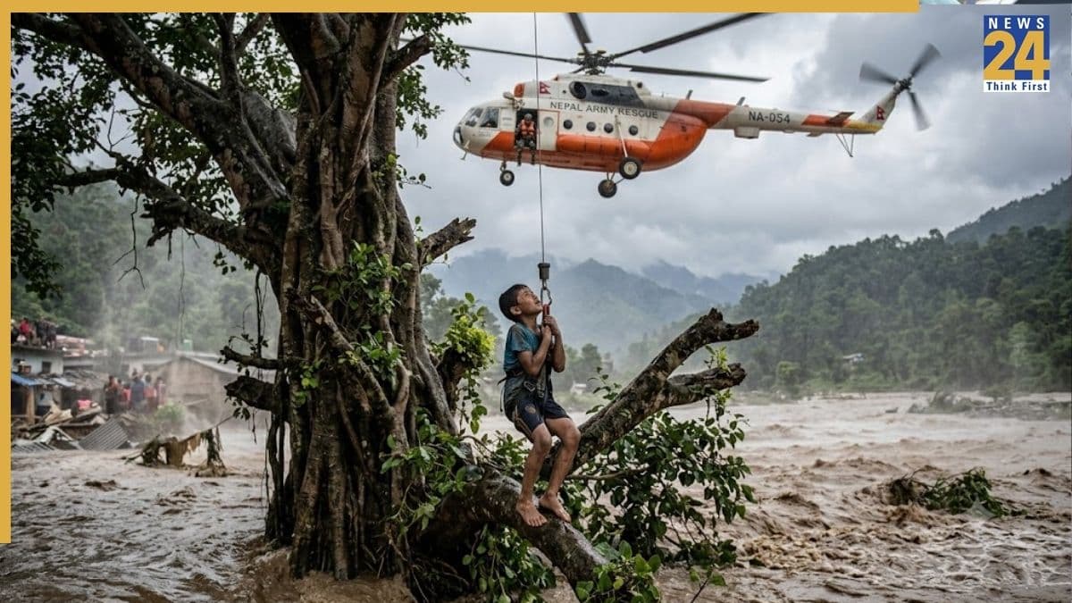 स्कूल से जंगल में भागा, बाढ़ से बचने के लिए पेड़ पर चढ़ा; अब जाकर मां को मिला 8 साल का बच्चा
