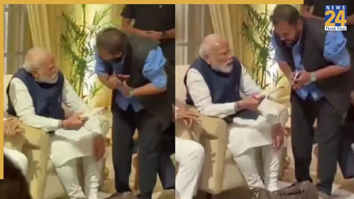 सुप्रिया सुले की बेटी के रिसेप्शन में पीएम मोदी को फोन पर क्या दिखा रहा था यह शख्स? जानें कौन हैं मिथिलेश देसाई