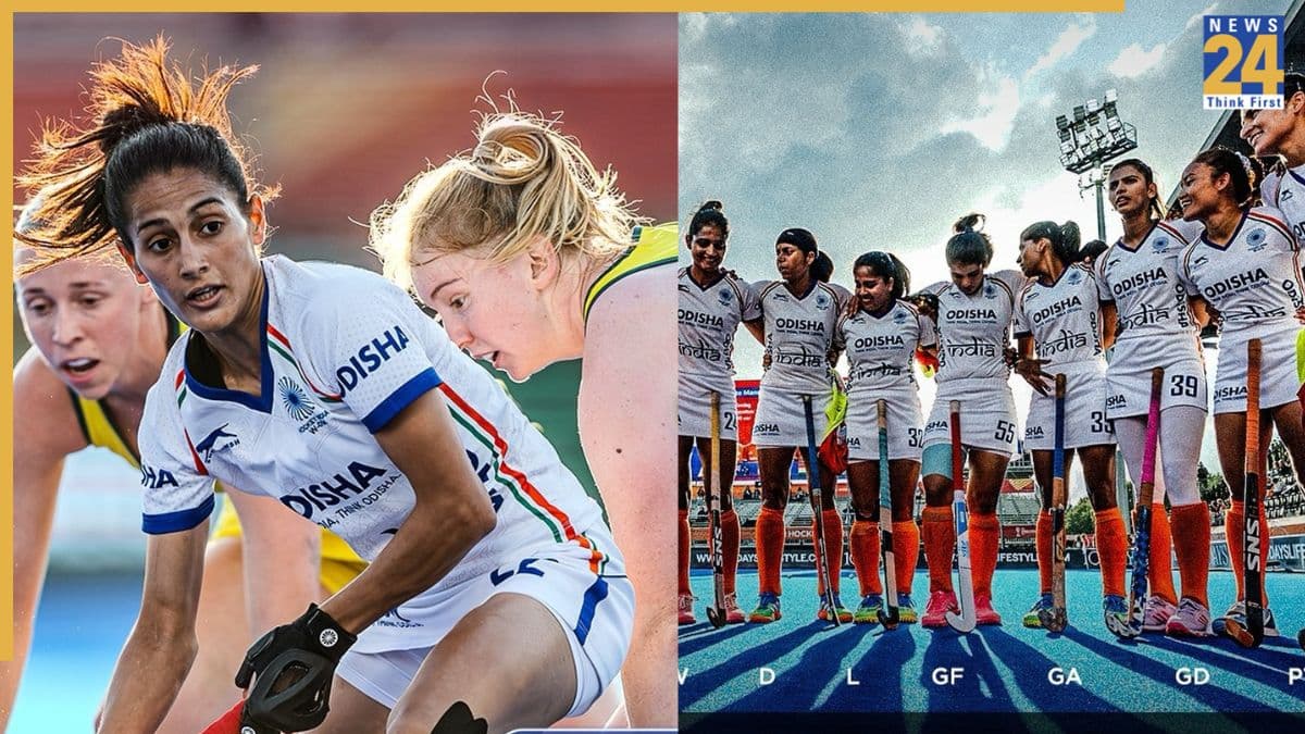 Hockey World Cup से बाहर हुई भारतीय महिला टीम, ऑस्ट्रेलिया के खिलाफ ड्रॉ के बाद टूटा चैंपियन बनने का सपना