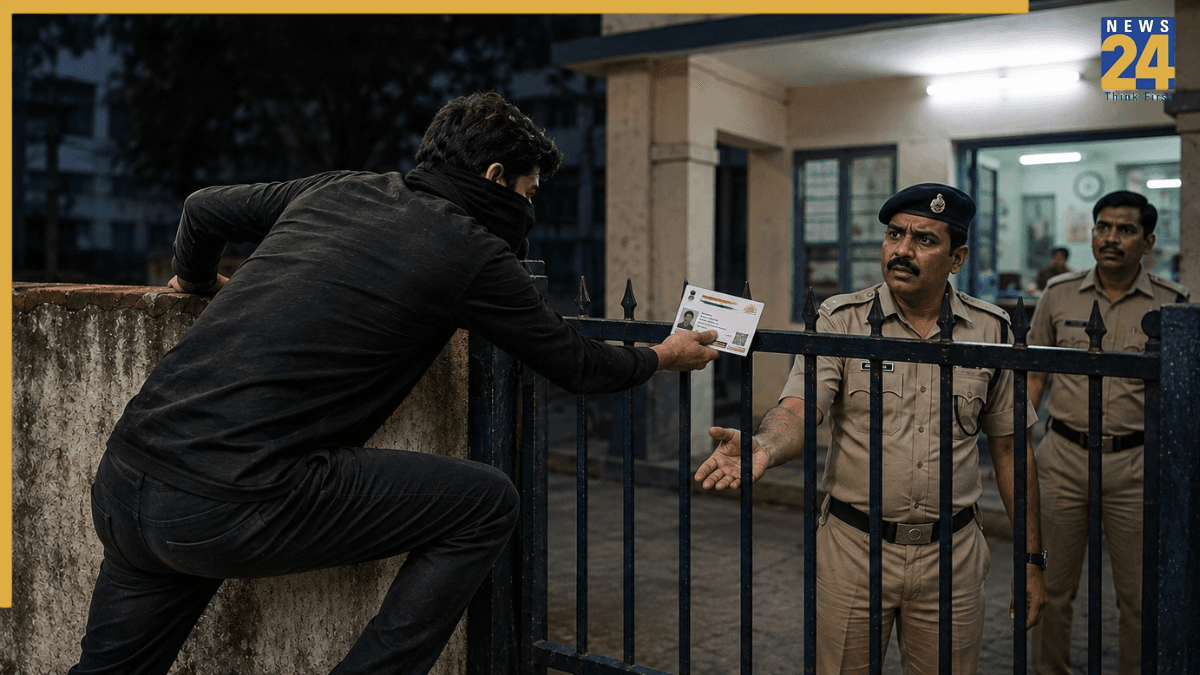 मोबाइल चोरी में पहुंचा था जेल, दीवार फांदकर आधार कार्ड मांगने थाने पहुंचा चोर