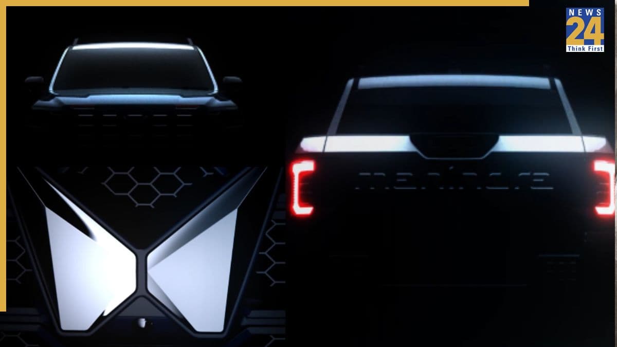 नई Mahindra Scorpio-N का पहला टीजर आउट, मस्कुलर लुक और बड़े Cargo Bed ने खींचा ध्यान, कल होगा डेब्यू