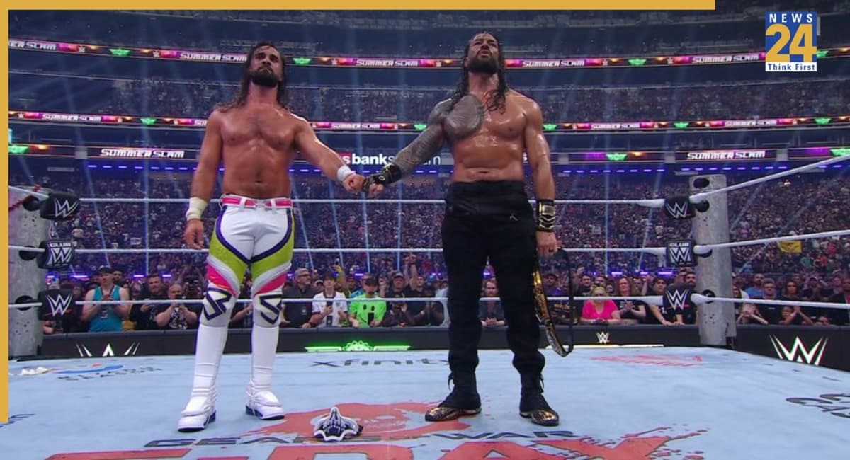 WWE SummerSlam 2026 नाइट-2 रिजल्ट्स: Roman Reigns ने विरोधी को किया तहस-नहस, दिग्गज की वापसी से हड़कंप