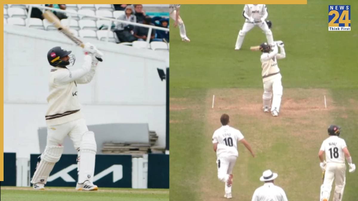 VIDEO: आकिब नबी ने काउंटी चैंपियनशिप डेब्यू पर बल्ले से बिखेरा जलवा, अहम मौके पर छक्का लगाकर किया हैरान
