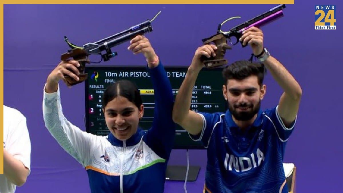 Asian Games 2026: सुरुचि और कमलजीत ने भारत को शूटिंग में दिलाया गोल्ड, 10m एयर पिस्टल मिक्स्ड टीम फाइनल में किया टॉप