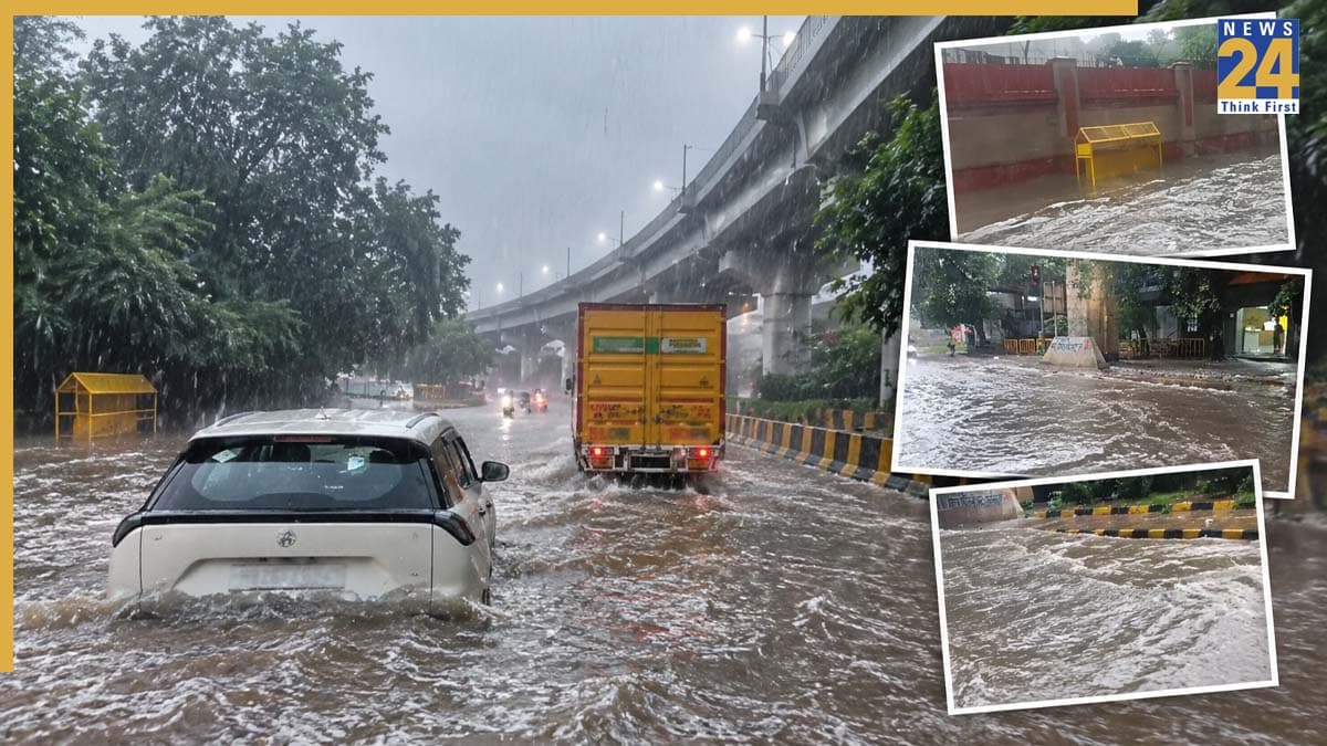 Delhi Rain Alert: जन्माष्टमी के जश्न के बीच दिल्ली NCR में भारी बारिश की चेतावनी, IMD का रेड अलर्ट जारी