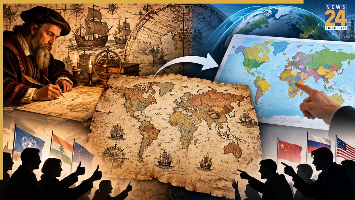 World Map: किसने बनाया था दुनिया का पुराना नक्शा, क्यों पड़ी नए मैप की जरूरत?