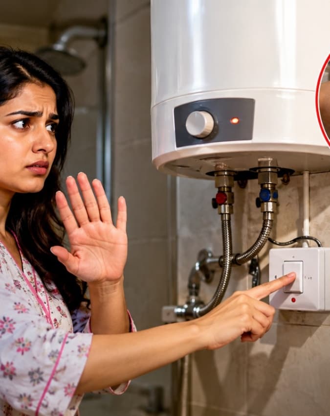 गीजर की सर्विस कराएं