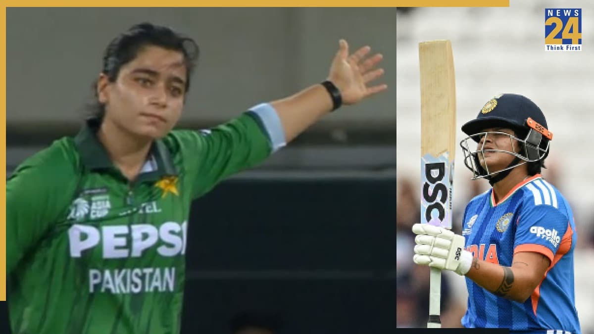IND W vs PAK W: पाकिस्तानी कप्तान फातिमा सना ने मैदान पर की शर्मनाक हरकत, एक बार फिर खुल गई पोल