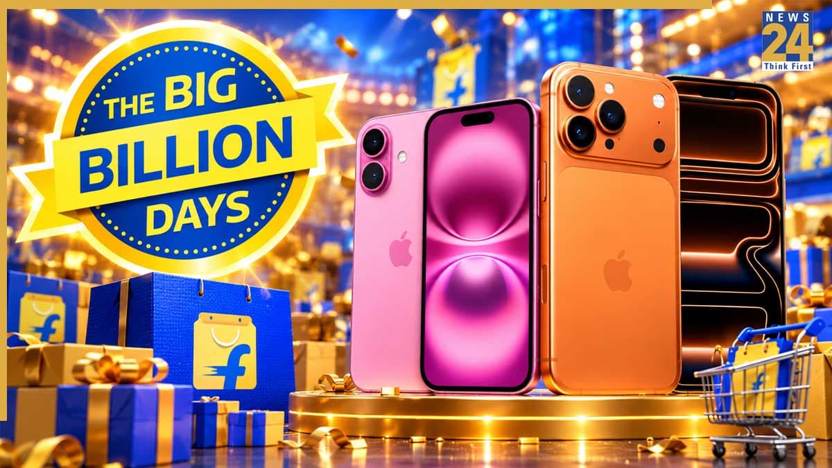 Flipkart BBD सेल में iPhone पर बंपर ऑफर! 16 से लेकर 17 Pro Max तक इतने सस्ते मिलेंगे फोन