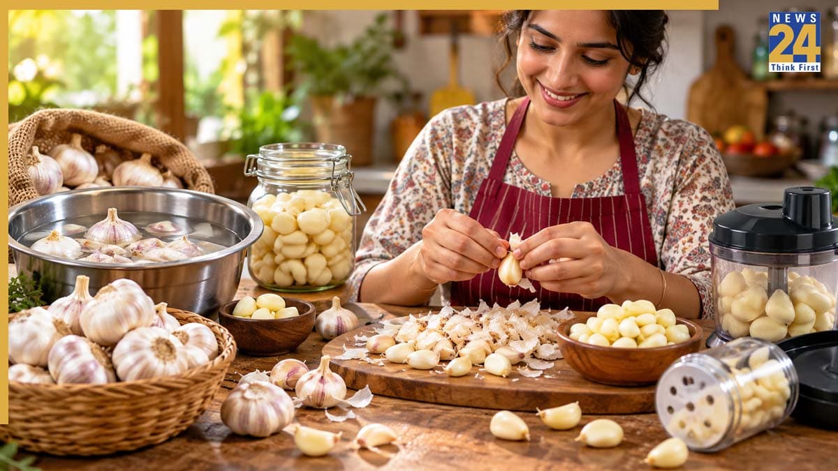 एक-एक कली छीलने की झंझट खत्म! लहसुन छीलने के ये देसी जुगाड़ कर देंगे काम आसान