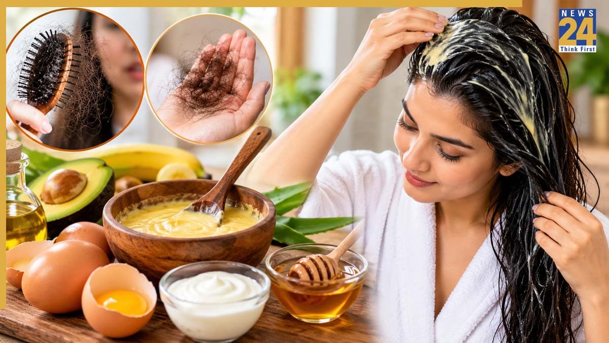 बाल झड़ने और टूटने से हैं परेशान? अंडे में मिलाएं ये चीजें, घर पर बनाएं हेयर मास्क