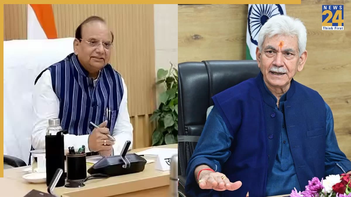 मनोज सिन्हा की छुट्टी या सियासी बदलाव? विनय कुमार को मिला जम्मू-कश्मीर के उपराज्यपाल का अतिरिक्त प्रभार