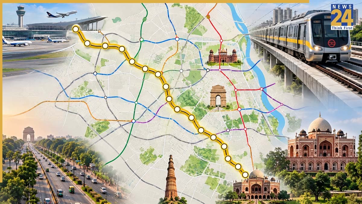 23.6 KM लंबाई, 15 मेट्रो स्टेशन… कब होगा दिल्ली मेट्रो गोल्डन लाइन का उद्घाटन? एयरपोर्ट तक सफर होगा आसान