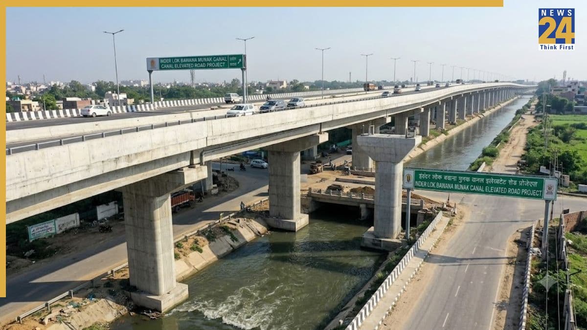 नहर के ऊपर हाईवे...इंद्रलोक से बवाना तक बदलेगी दिल्ली ट्रैफिक की तस्वीर