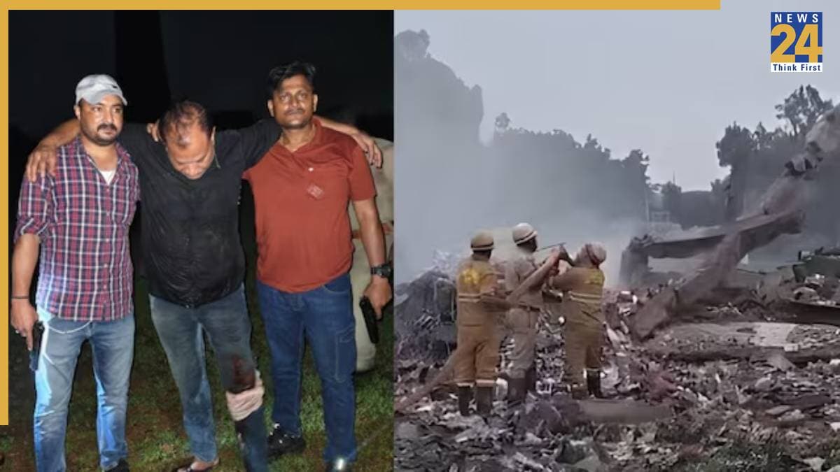 कौशांबी पटाखा फैक्ट्री ब्लास्ट केस में बड़ा एक्शन, आरोपी नौशाद अली एनकाउंटर के बाद गिरफ्तार, गई थी 11 की जान
