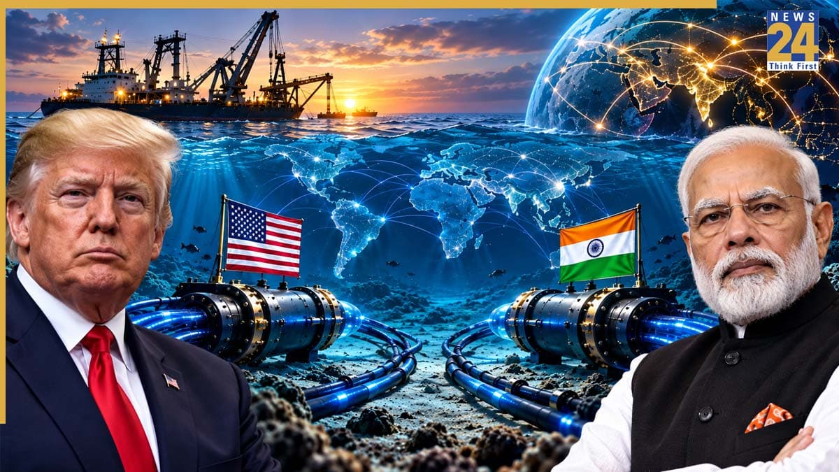 नहीं होगा साइबर अटैक! समुद्र के नीचे बिछी हजारों KM लंबी तारों की पहरेदारी करेंगे US-इंडिया, जानिए क्या है ये डील