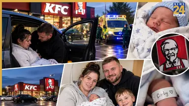इंग्लैंड में अनोखी डिलीवरी, अस्पताल जाते समय KFC की पार्किंग में हुआ बच्चे का जन्म, रखा यूनिक नाम