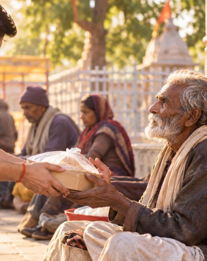 दान-पुण्य का काम