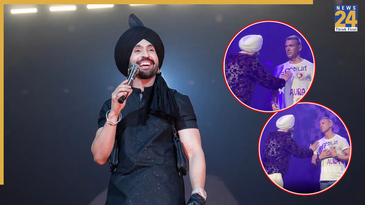 Diljit Dosanjh के फैन ने पहनी सिंगर के नाम की टी-शर्ट, लाइव शो में फिर जो हुआ उसने जीता लोगों का दिल