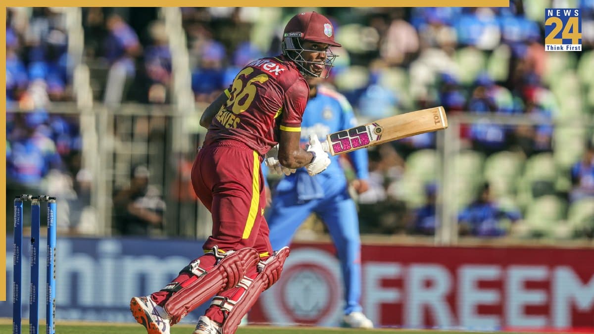 IND vs WI: वेस्टइंडीज को लगा बड़ा झटका, पहले मैच में शतक जड़ने वाले जस्टिन ग्रीव्स दूसरे वनडे से हुए बाहर