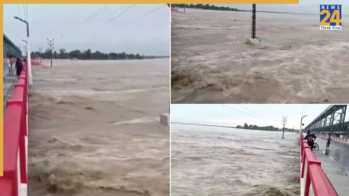 बराज के 25 गेट खुले, आएगा 6 लाख क्यूसेक पानी, बिहार में कोसी के रौद्र रूप से जल प्रलय का खतरा