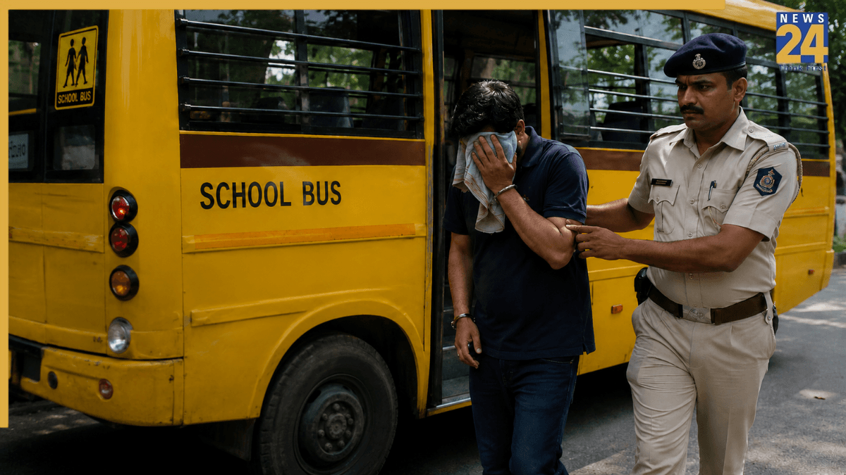 बस में अकेली थी 3 साल की बच्ची, ड्राइवर पर गंभीर आरोप; पुलिस ने किया गिरफ्तार