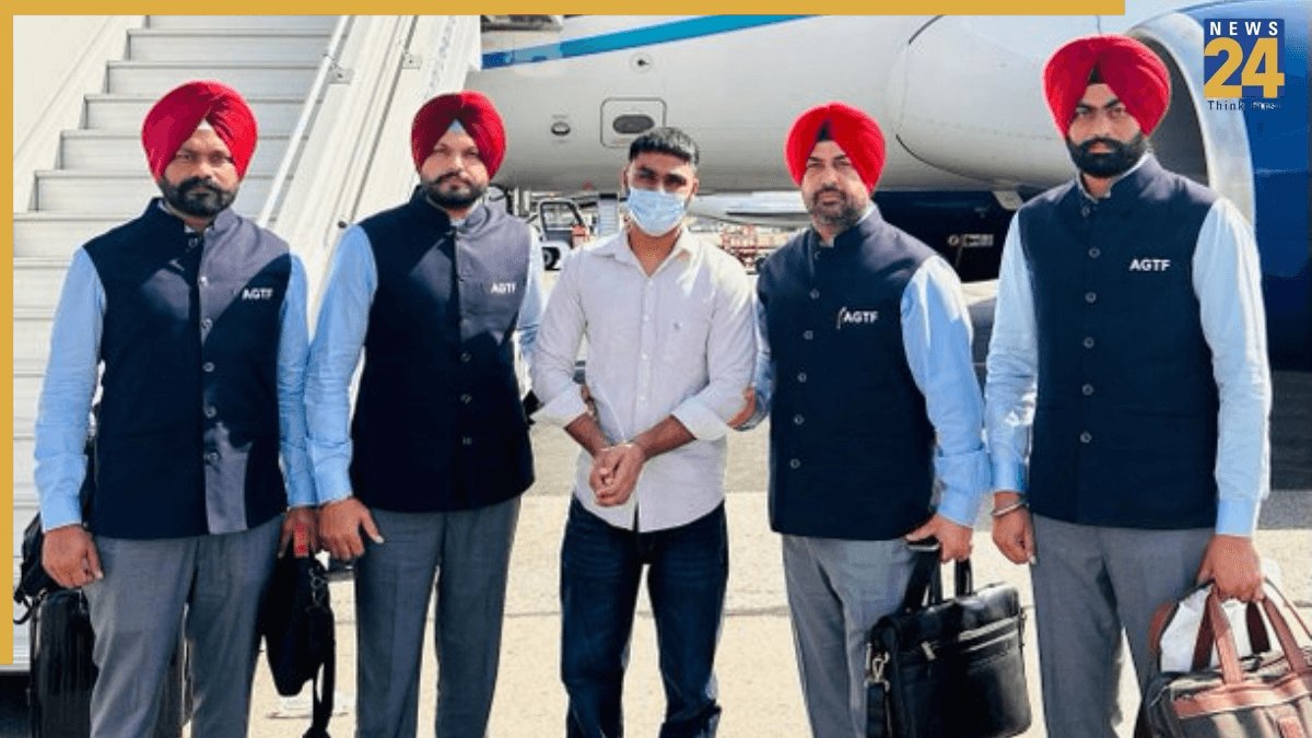 विदेश में छिपा था गैंगस्टर अमृतपाल, मोल्दोवा से पकड़कर भारत लेकर आई पंजाब पुलिस