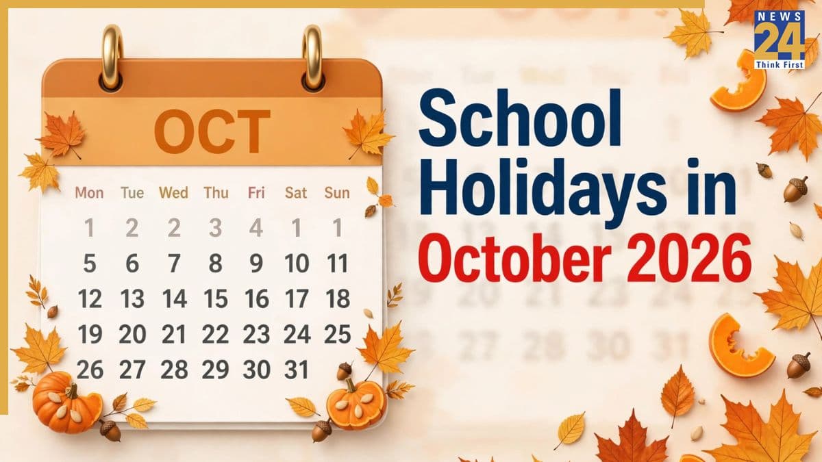 School Holidays October 2026: अक्टूबर में छुट्टियों की भरमार, जानिए किस राज्य में कब बंद रहेंगे स्कूल
