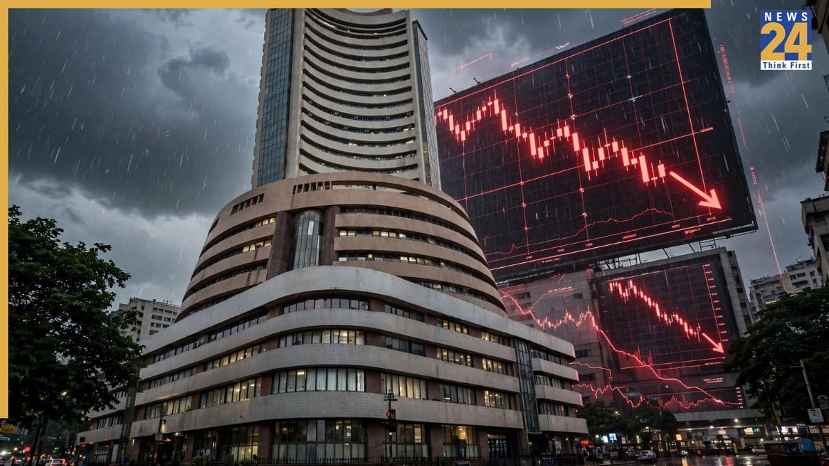 Stock Market Crash Today: सेंसेक्स 1000 अंक धड़ाम, निफ्टी 22,850 के नीचे; क्रूड ऑयल $106 पार होने से मचा हाहाकार