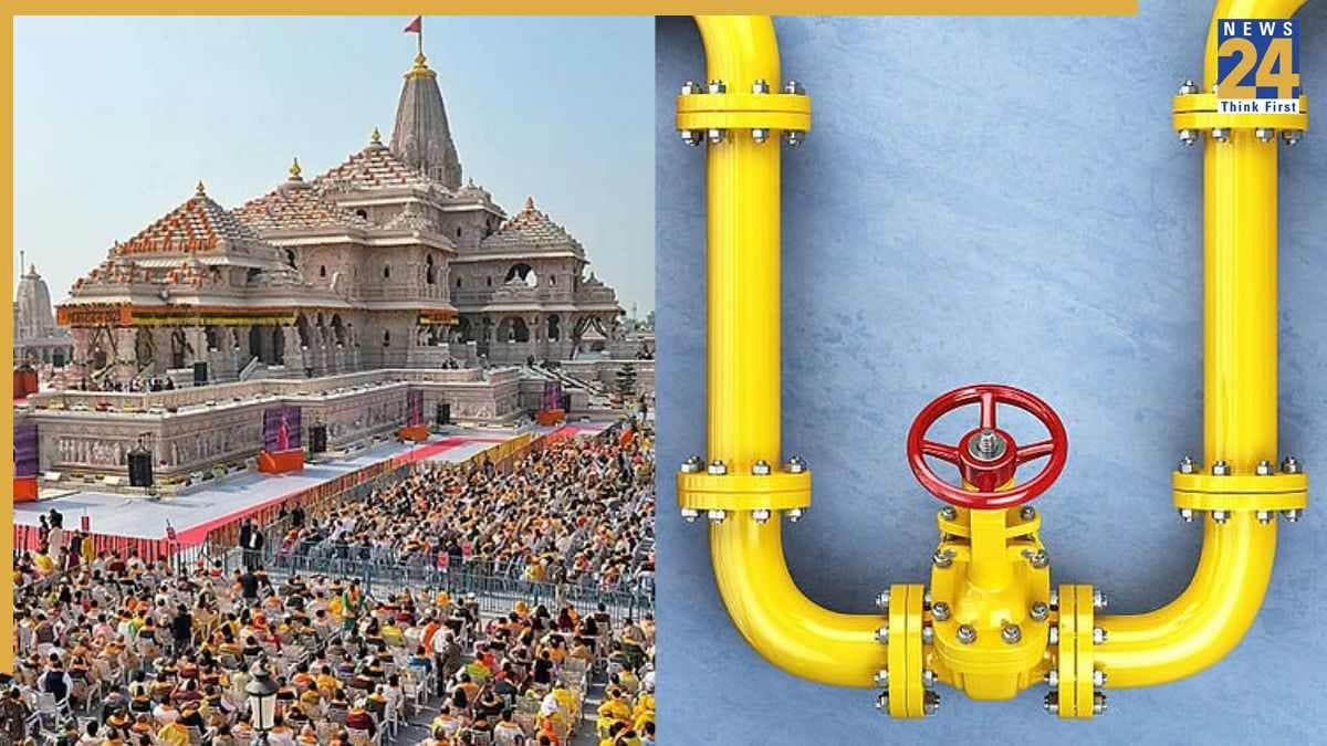 रामजन्मभूमि परिसर में गैस पाइपलाइन फटी, कुछ देर के लिए रोके गए दर्शन