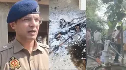 शाहजहांपुर में डबल मर्डर, मंदिर में दो साधुओं की बेरहमी से हत्या, बिस्तर पर जलाए शव