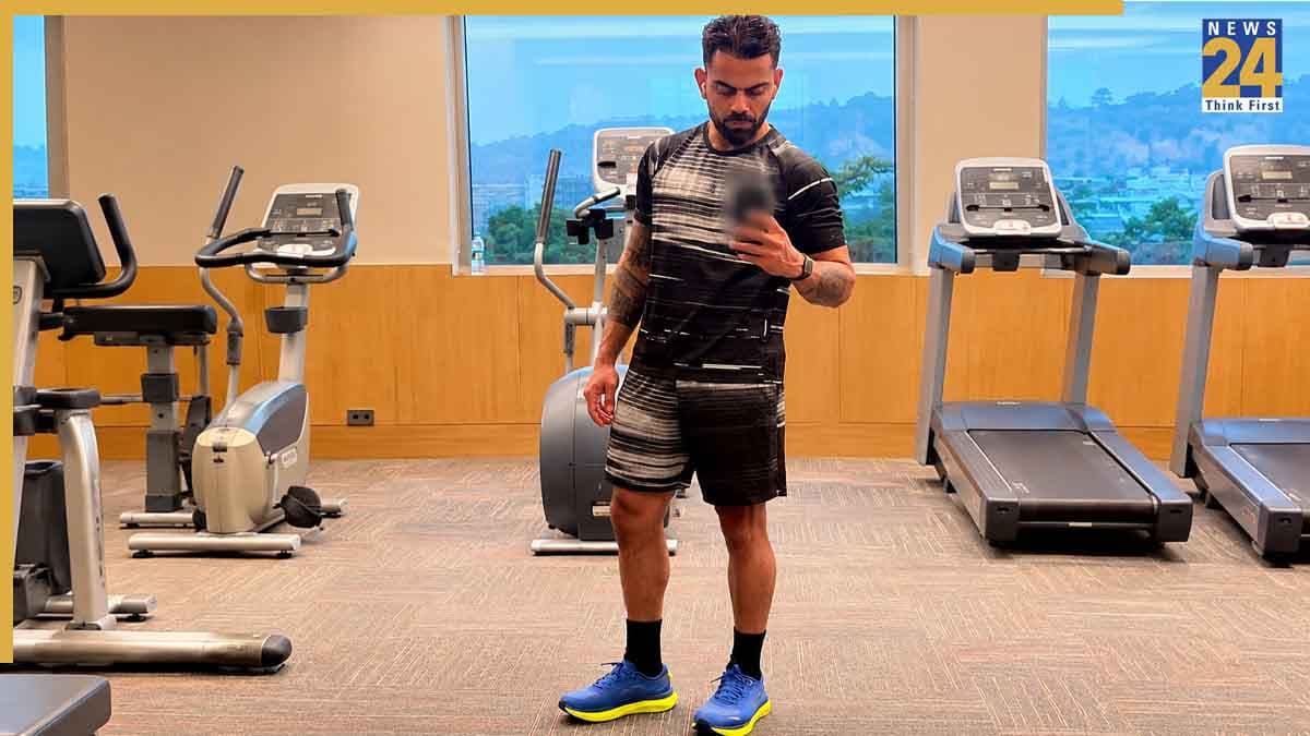 Virat Kohli कौन सा फोन चलाते हैं? जिम सेल्फी से खुला राज, हाथ में दिखा ये धांसू मॉडल