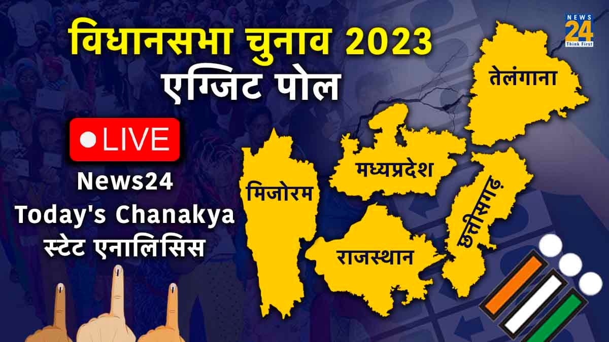 Assembly Elections Exit Poll Results 2023: मध्यप्रदेश में बीजेपी तो छत्तीसगढ़ में कांग्रेस की बनती दिख रही सरकार